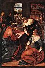Jacopo Robusti Tintoretto Christ in the house of Martha and Mary painting